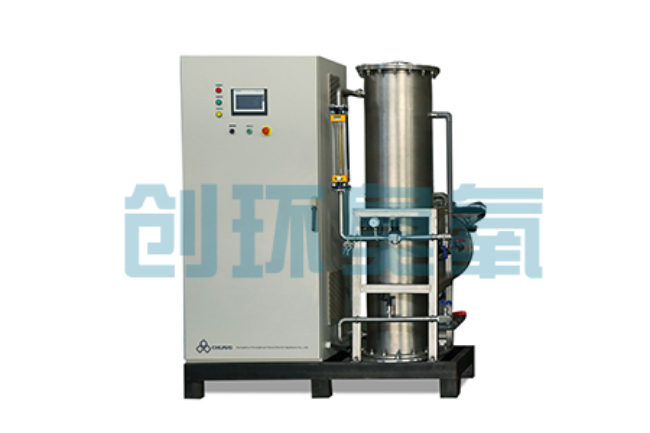 高阳高色度印染废水生化后仍不达标?臭氧发生器深度脱色工艺如何兜底?